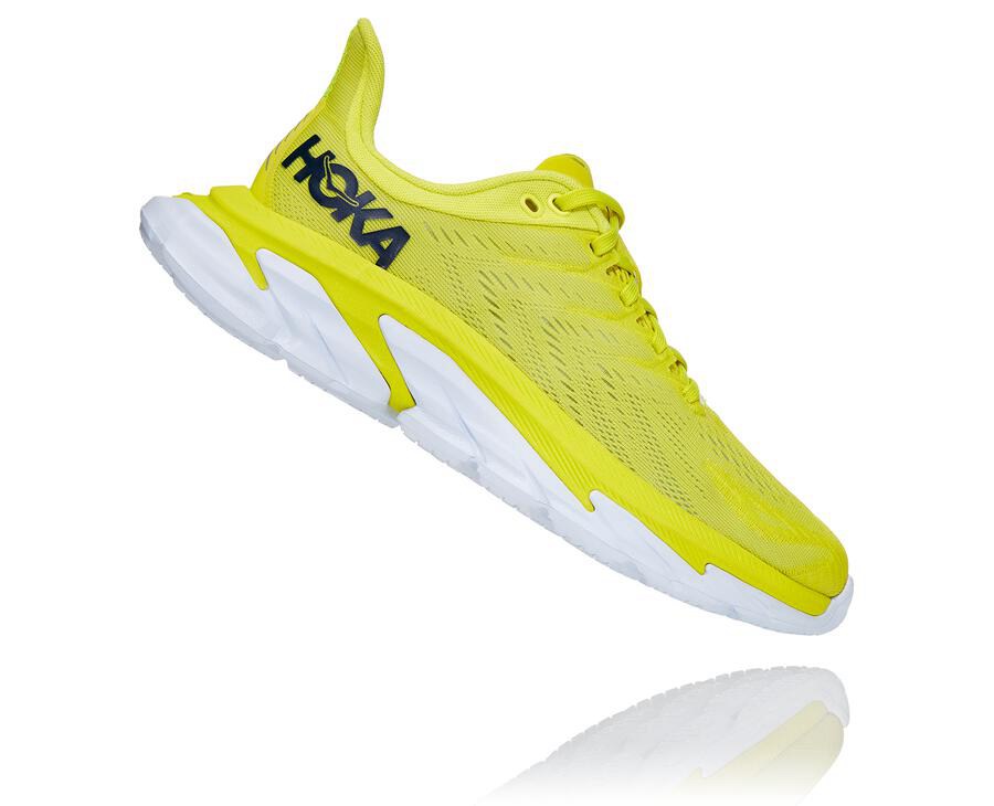 Hoka One One Hardloopschoenen Dames - Clifton Edge - Fluoreszierend - OV6107938